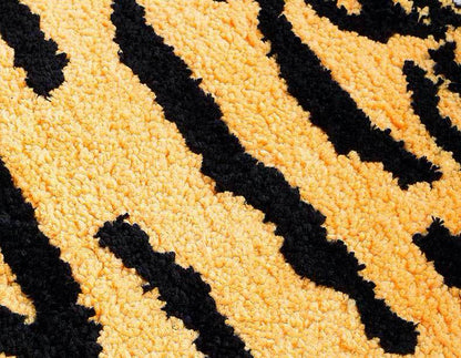 Rynx | Cartoon Tiger Bathroom Rug Bedroom Rug, Cute Animal Soft Plush Water-absorbent Rug, Machine Washable