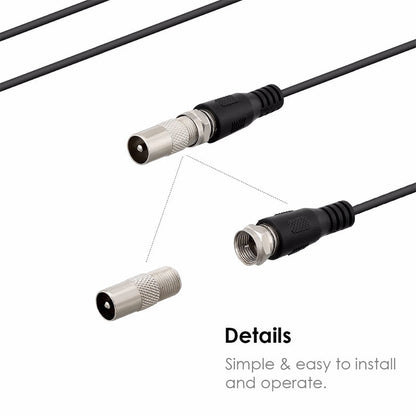 Rynx | 2023 Upgrade DIGITAL HDTV ANTENNA 4K