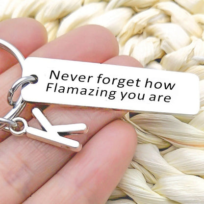 Rynx | Inspiring keychain made of stainless steel