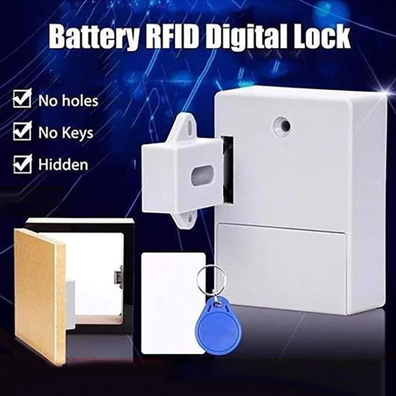 Rynx | Electronic Cabinet Lock DIY for Wooden Drawer Cabinet