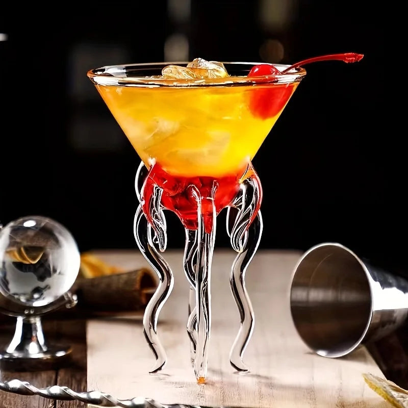 Rynx | Unique, octopus-inspired cocktail glass