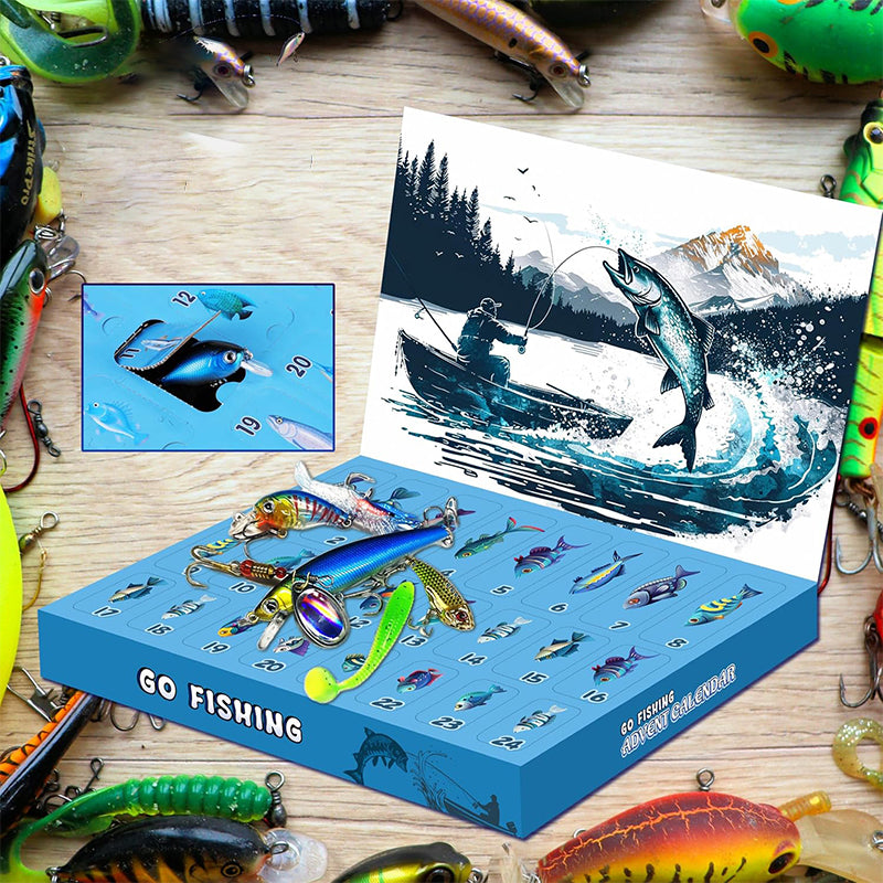 RYNX | Presale>>24 Days Christmas Countdown Fish Tackle Set