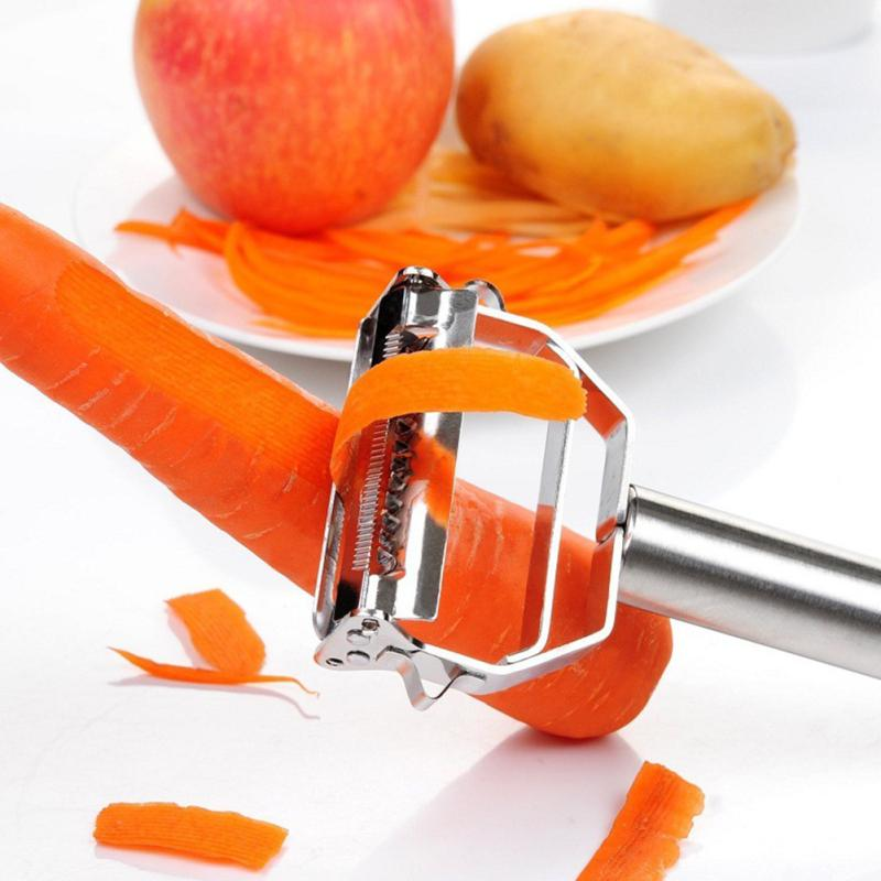 Rynx | Ultra-Sharp Stainless Steel Multi-Function Vegetable Peeler & Julienne Cutter