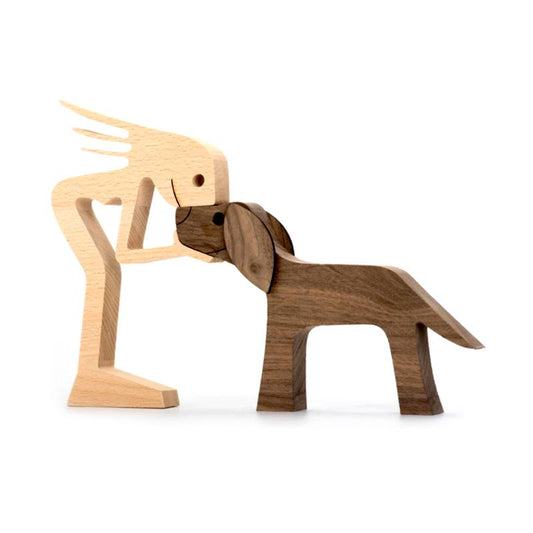 Rynx | Animal Lover Wooden Sculpture Table Decoration