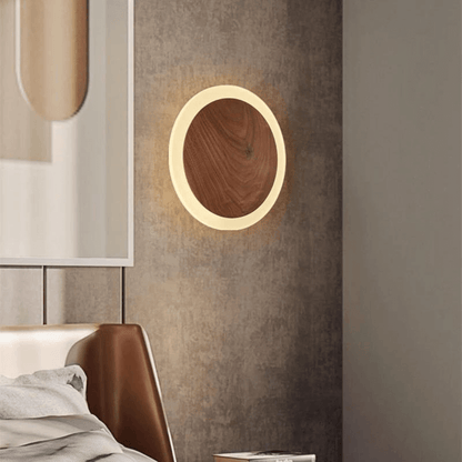 Rynx | Nordic Walnut Led Wall Lamp