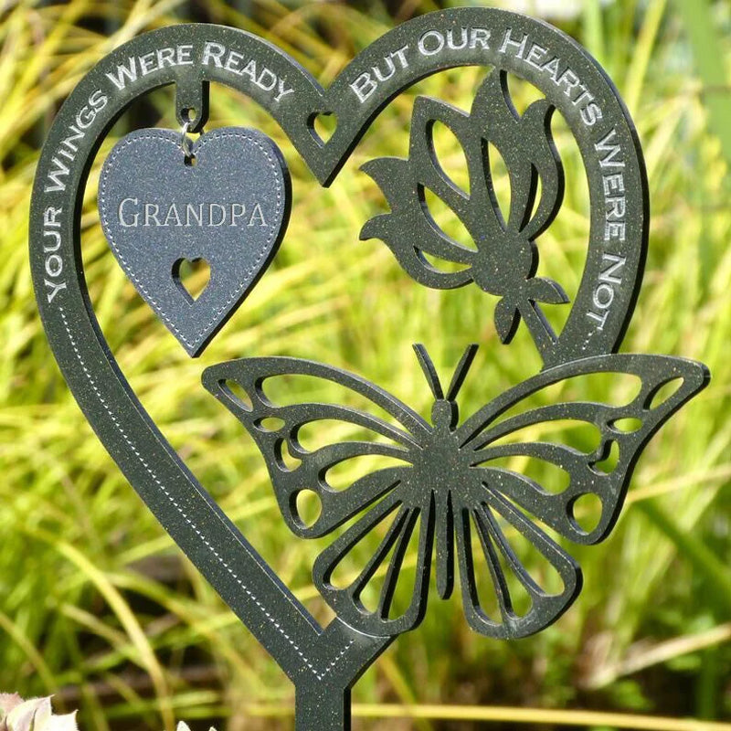 Rynx | Memorial Gift Butterfly Ornament - Garden Memorial Plaque