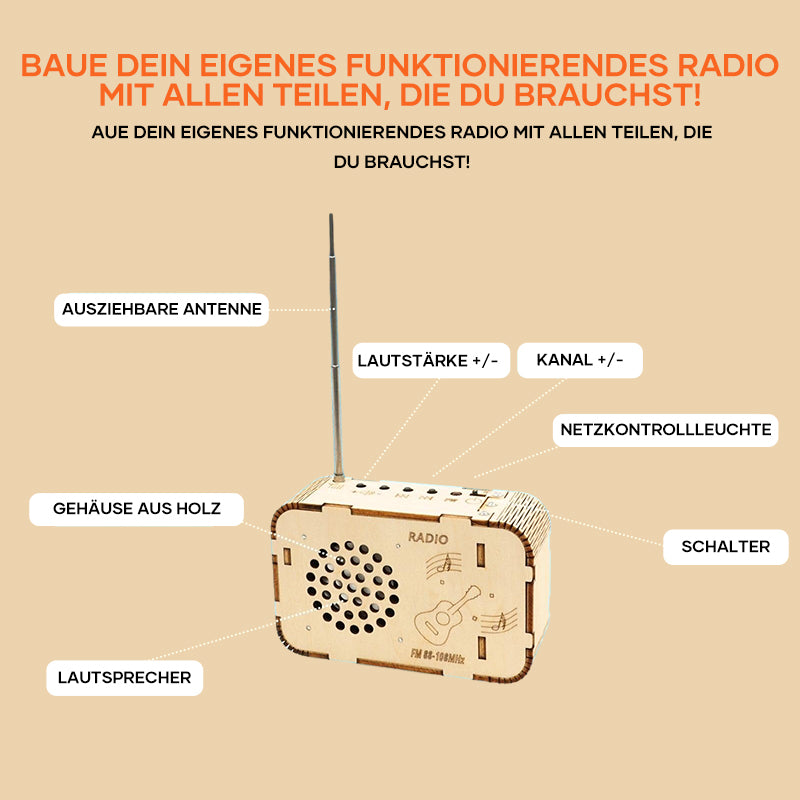 Rynx | Kids Craft Radio Model