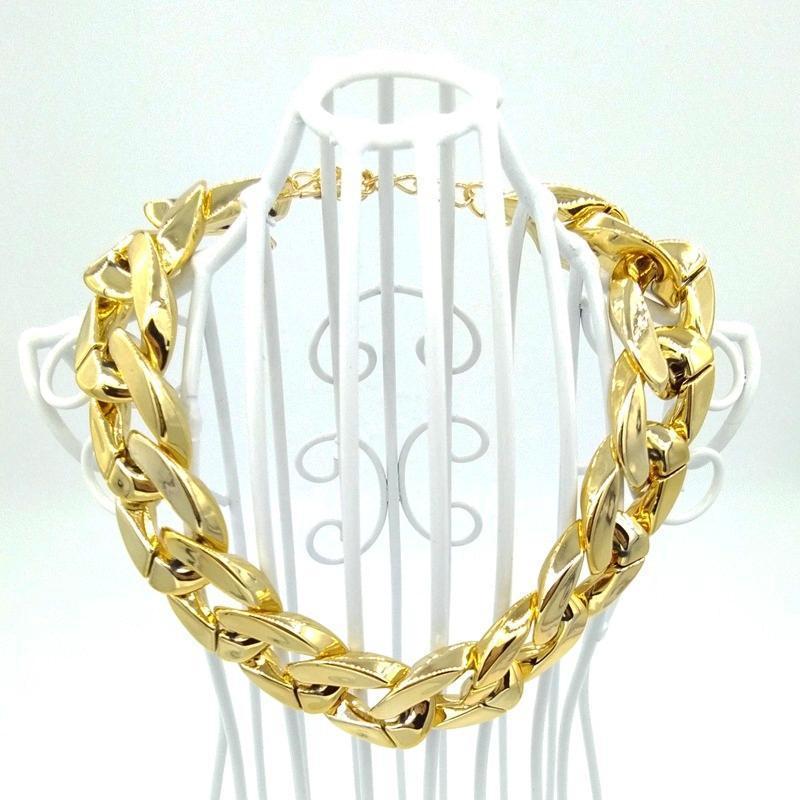 Rynx | Pet Jewelry Thick Gold Chain Collar