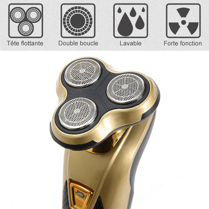 Rynx | 3-in-1 rechargeable multifunctional shaver for men