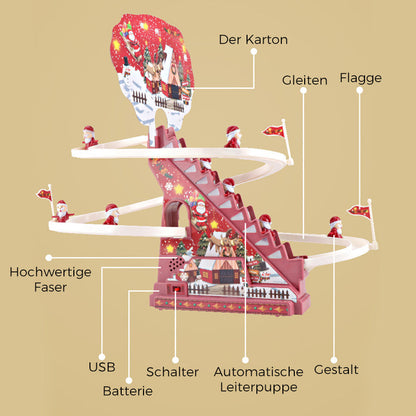 Rynx | Santa Claus electric and slide-gliding toy