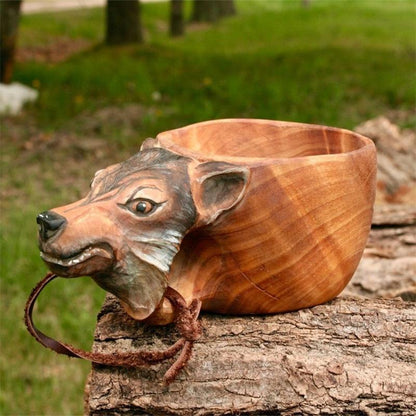 Rynx | Animal Outdoor Wooden Cup