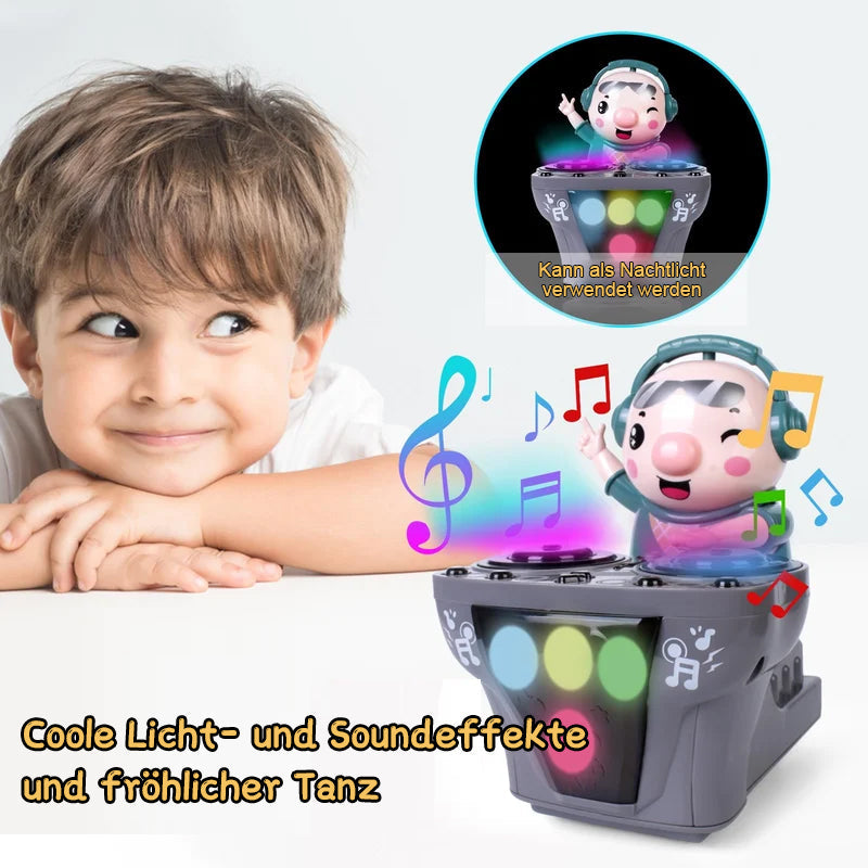 Rynx | DJ swinging pig toy