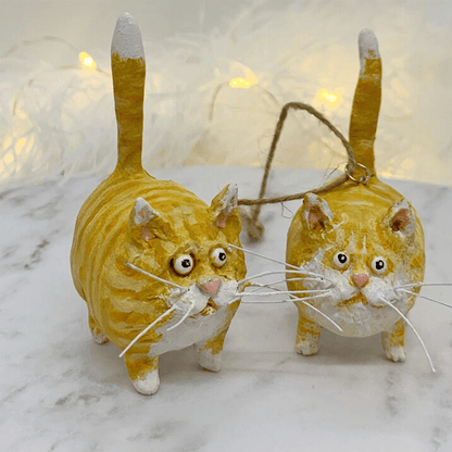 Rynx | Unique Handmade Cat Christmas Ornament - Purrfect Party Hangers