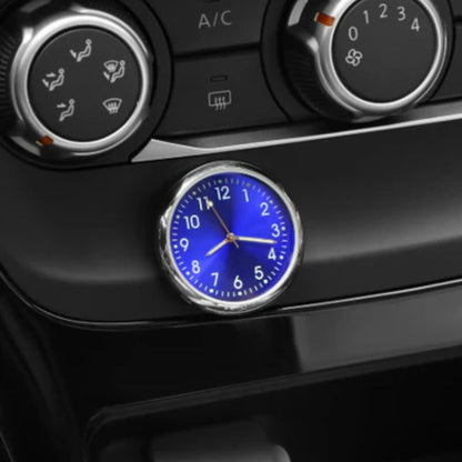 Rynx | AutoTime Mini Analog Watch – Self-adhesive and Stylish Design for Car Interior