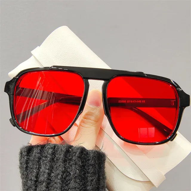 RYNX | Sunglasses - Sporty Retro Look for Outdoors Red