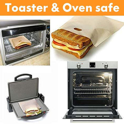 Rynx | Reusable Non-Stick Toaster Bags 5 Pieces