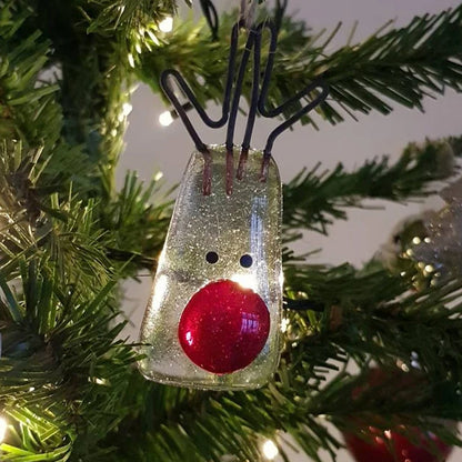 Rynx | Fused Glass Christmas Tree Decoration