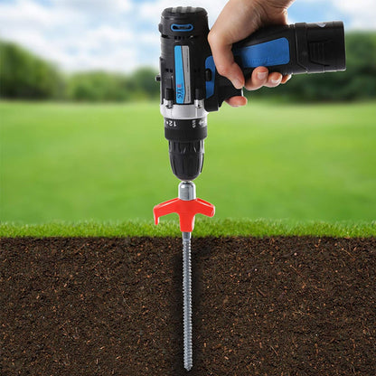 Rynx | Rotatable tent pegs with thread