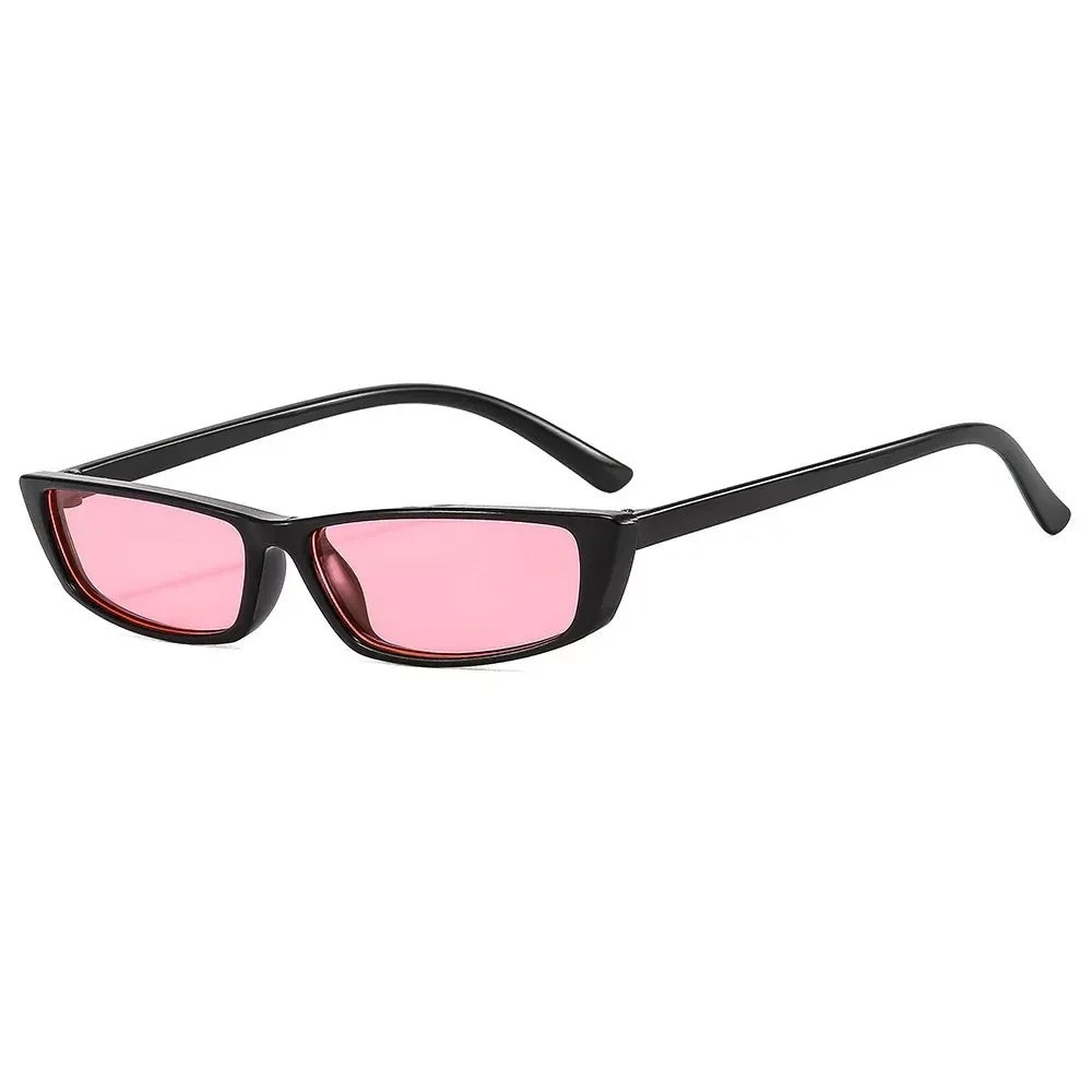 RYNX | Shades – Retro Rectangular Sunglasses Pink