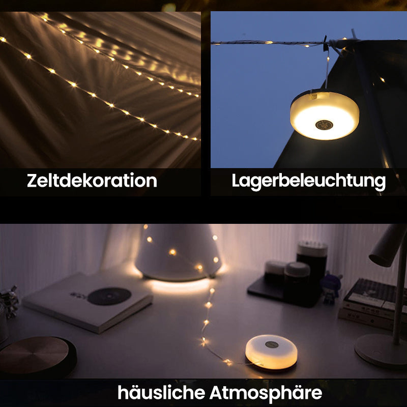 Rynx | Waterproof portable collapsible string lights for outdoor use