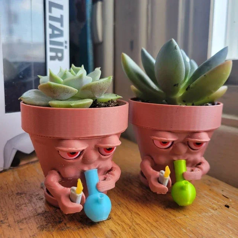 Rynx | Creative smoking flower pot