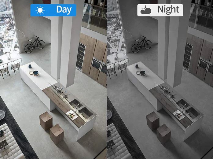 RYNX | Pack X2 Small Wifi Security Camera Night Vision Wireless Hd Child Pet Security Monitoring