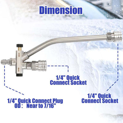 Rynx | Foam cannon double connection accessory