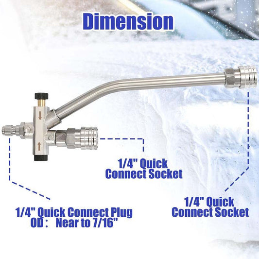 Rynx | Foam cannon double connection accessory