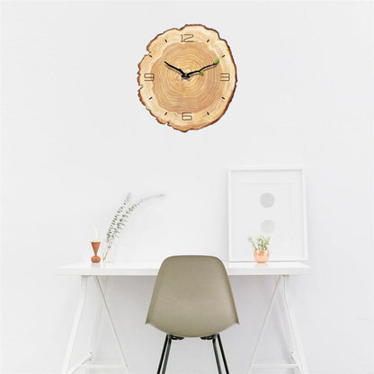 Rynx | Wood Annual Rings Wall Clock