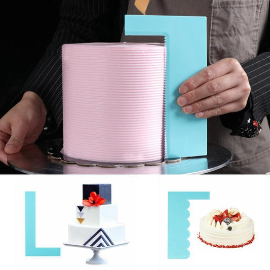 Rynx | 8-Style-Cake-Scraper necessary for cake lovers
