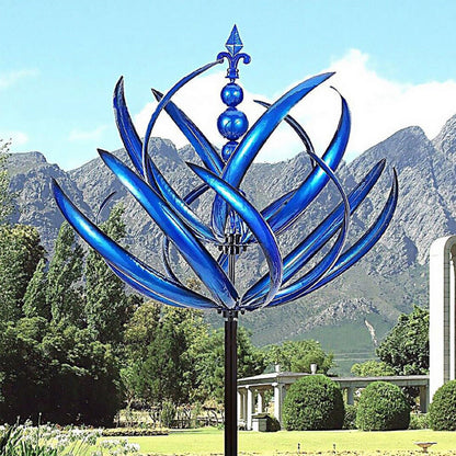 Rynx | Blue Wind Spinner made of Metal
