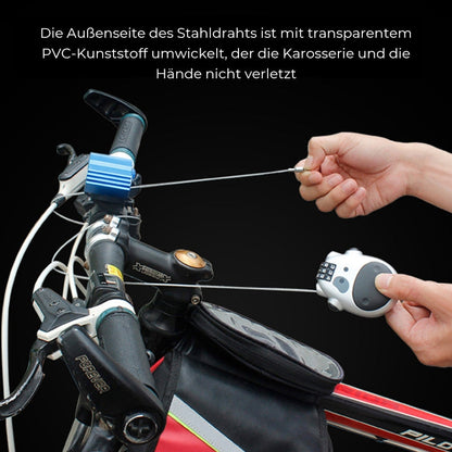Rynx | Portable theft-proof telescopic wire lock