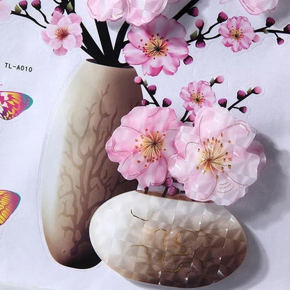 Rynx | DIY Plant Vase Three-Dimensional Wall Stickers