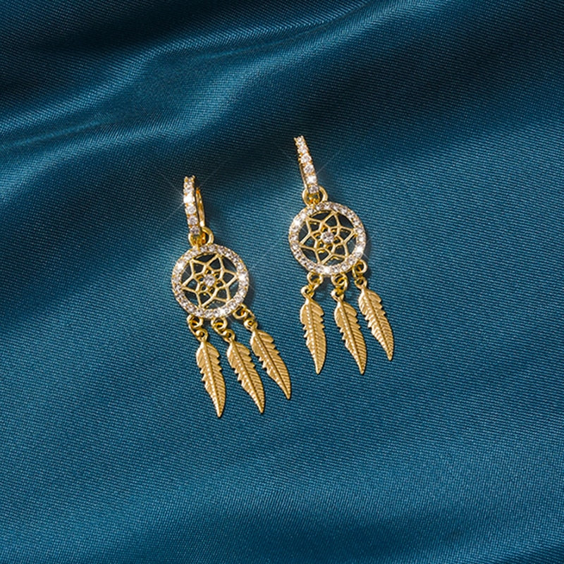 RYNX | Evani️ | Elegant Refinement With Earrings Made Of 14-Carat Gold