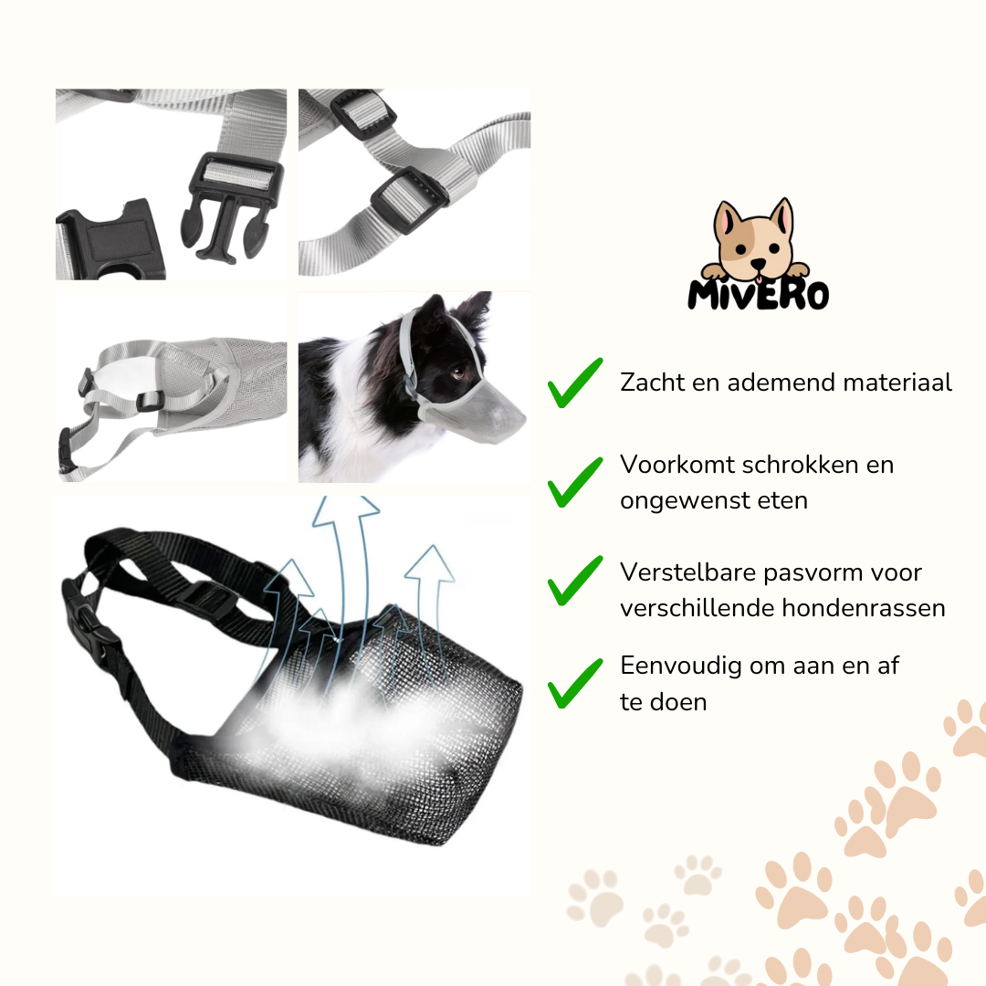 Rynx | SafeSnout - Breathable Anti-Swallow Muzzle