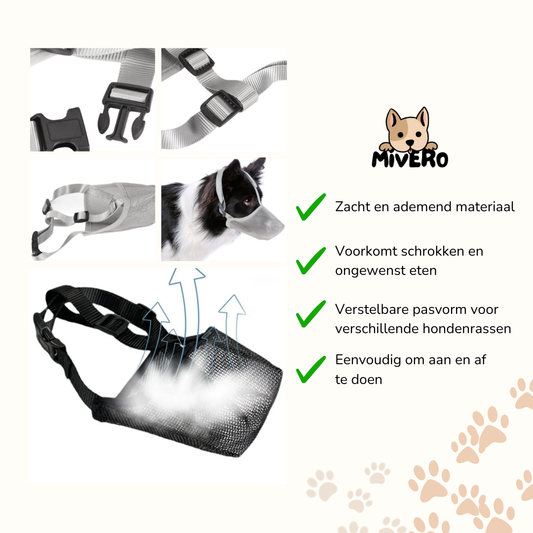 Rynx | SafeSnout - Breathable Anti-Swallow Muzzle