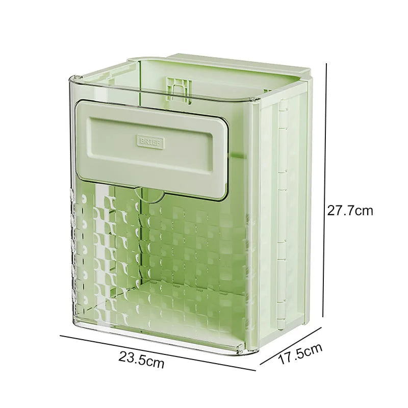 Rynx | Space Saver Door Hanging Foldable Garbage Can