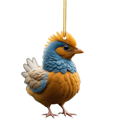 Rynx | Cartoon Rooster Decorative Ornaments