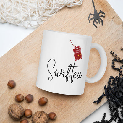 Rynx | Floral Music Album Swiftea Mug
