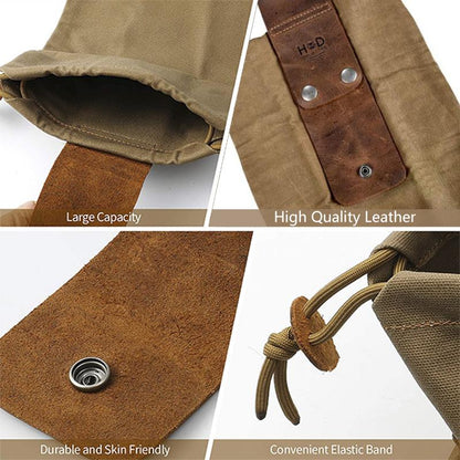 Rynx | Dimoohome Leather and Canvas Bushcraft Bag