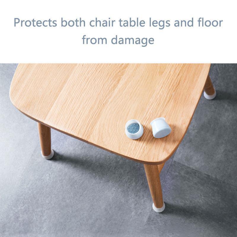 Rynx | Upgraded Furniture Silicone Protection Covers Chair Leg Sleeves with Felt