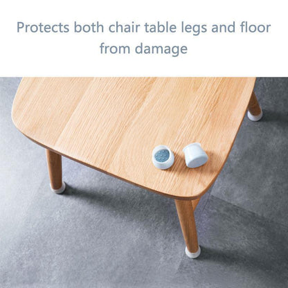 Rynx | Upgraded Furniture Silicone Protection Covers Chair Leg Sleeves with Felt
