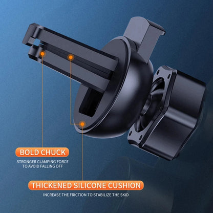 Rynx | 2-in-1 Wireless Car Charger & Phone Holder Automatic Clamping - Fast Charging Secure Universal Compatibility Adjustable & Practical