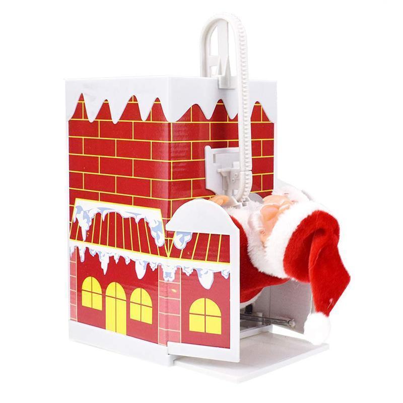 Rynx | Beautiful Santa Climbing Chimney Pleasant Gift Toy