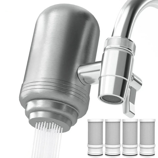 RYNX | Water filter - Luxury Stainless Steel Water Filter for Crystal Clear Drinking Water