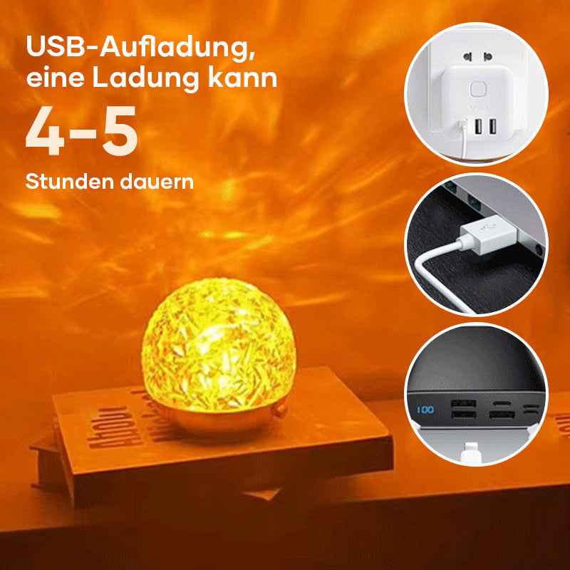 Rynx | Water wave dynamic projection atmosphere lamp