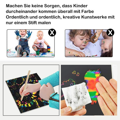Rynx | Colorful Rubbing Paper for Kids