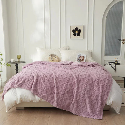 RYNX | Luxury Lambswool Blanket for Bedroom