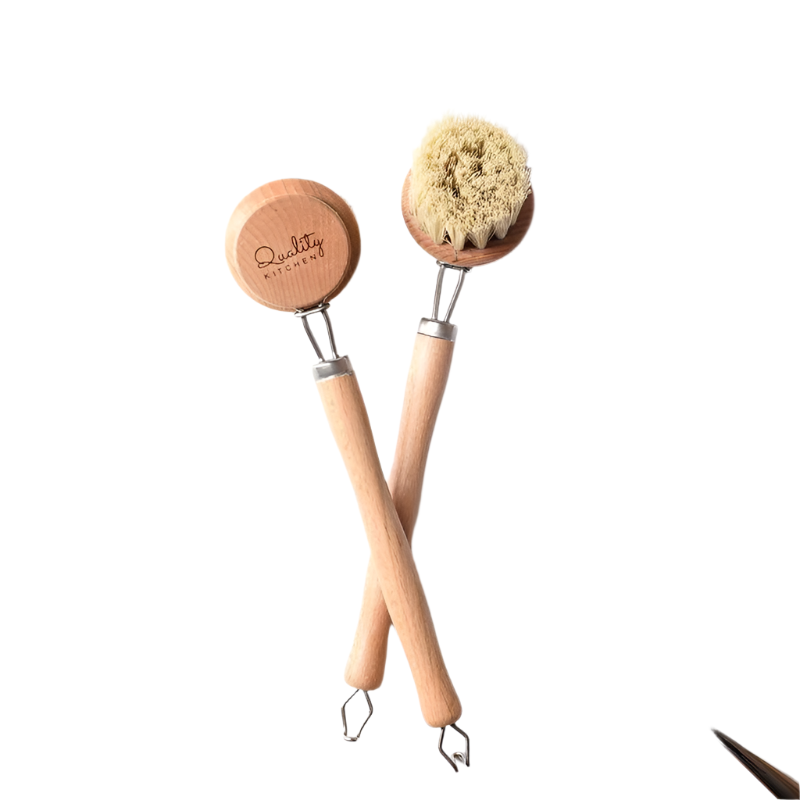 Rynx | ScrubNest Durable Dish Brush with Short Round Handles