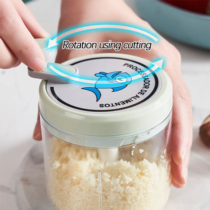 Rynx | Portable Manual Fast Garlic Vegetable Chopper